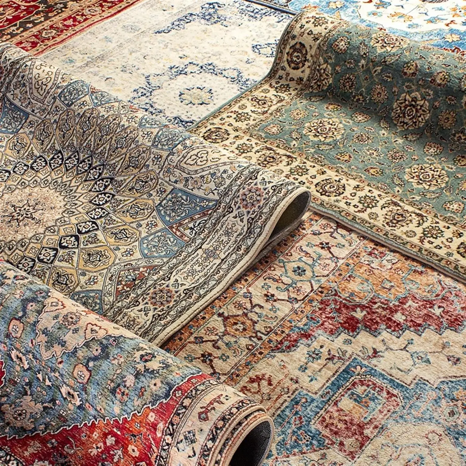 VIKAMA Washable Foldable Cashmere Carpet - Image 2