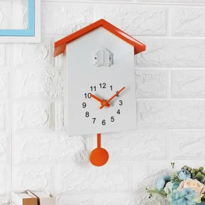 20x25cm Cuckoo Quartz Wall Clock  Hanging Watch - Thumbnail Image 5