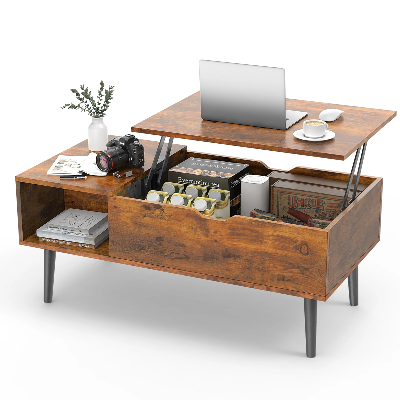 Lift Top Coffee Tables 39.37"x19.7" - Image 8