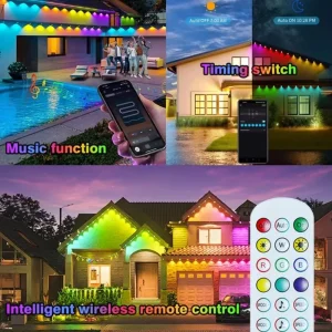 Permanent Outdoor Lights Eaves - Thumbnail Image 6