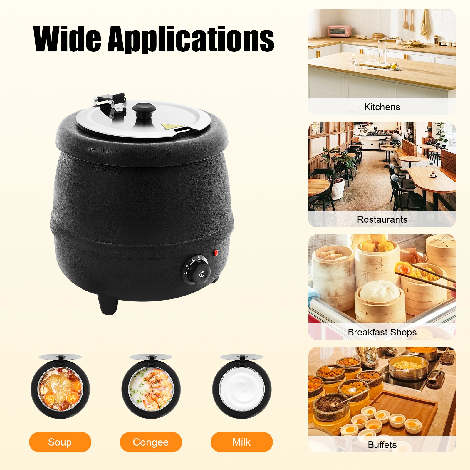 Commercial Soup Kettle 10L - Image 7