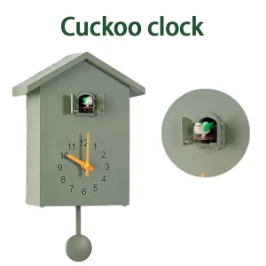 20x25cm Cuckoo Quartz Wall Clock  Hanging Watch