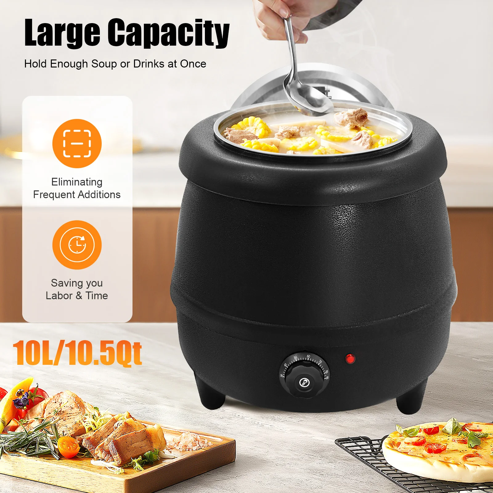 Commercial Soup Kettle 10L - Image 1
