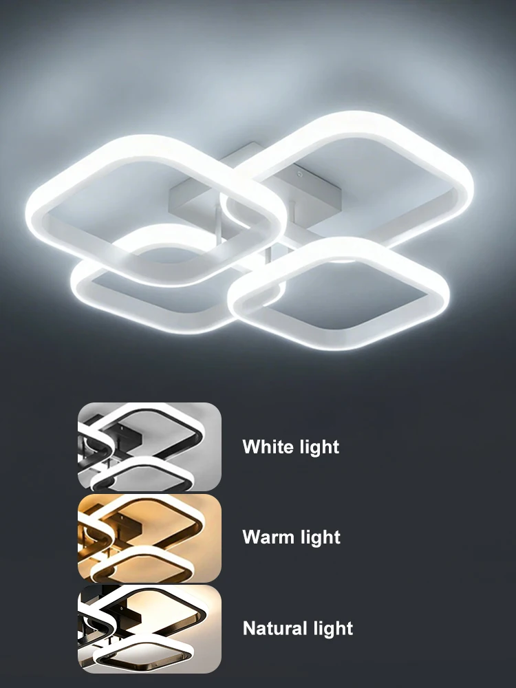 LED Ceiling Lamp Square - Image 7