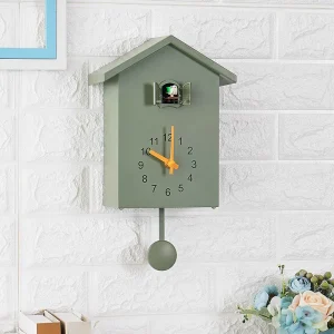 20x25cm Cuckoo Quartz Wall Clock  Hanging Watch - Thumbnail Image 8