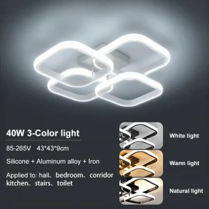 LED Ceiling Lamp Square - Thumbnail Image 6