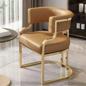 Luxury Dining Chairs wrought Iron Backrest - Thumbnail Image 16