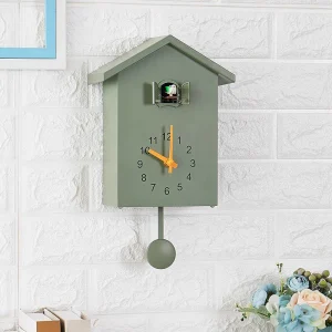 20x25cm Cuckoo Quartz Wall Clock  Hanging Watch - Thumbnail Image 4