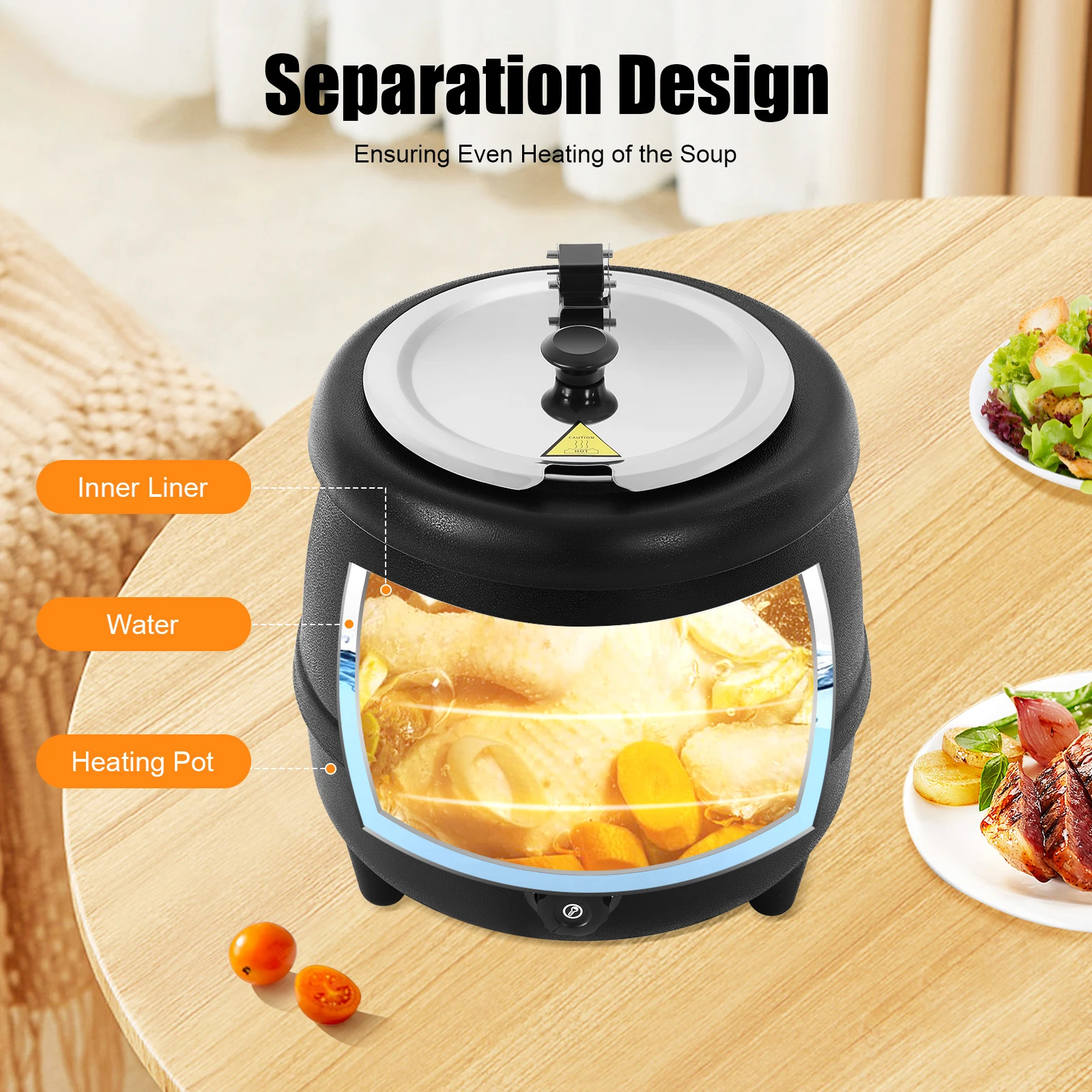 Commercial Soup Kettle 10L - Image 5