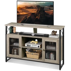 TV Stand 55 inch Entertainment Center with Storage - Thumbnail Image 8