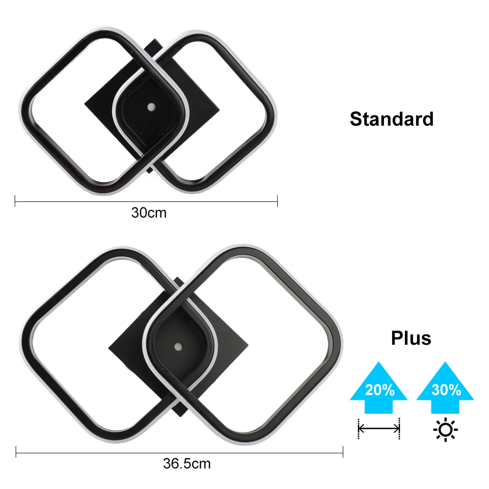 LED Ceiling Lamp Square - Image 3