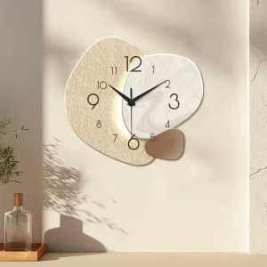 Modern Simple Wall Clock, Silent Quartz