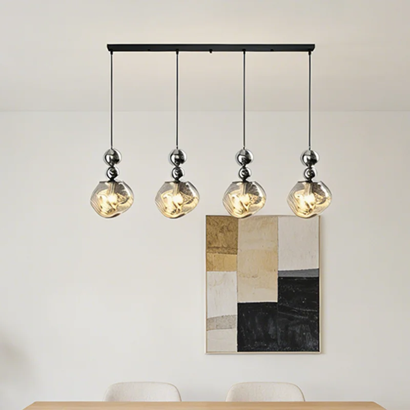 Simple and modern home decoration lighting fixtures, staircase chandeliers, living room chandeliers, dining room indoor lighting - Image 2