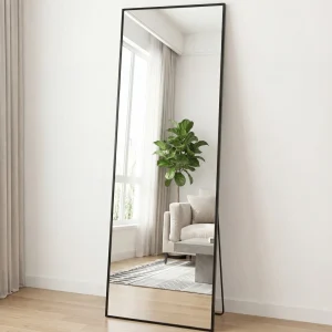 68"x26" Full Length Mirror Free Standing Aluminum Frame - Thumbnail Image 7