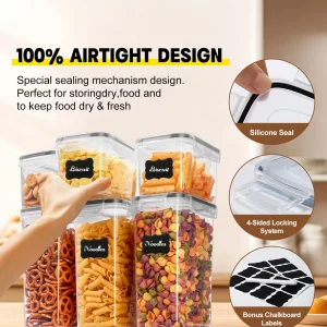 24/48pcs, Sealed Food Storage Containers with Lids - Thumbnail Image 4