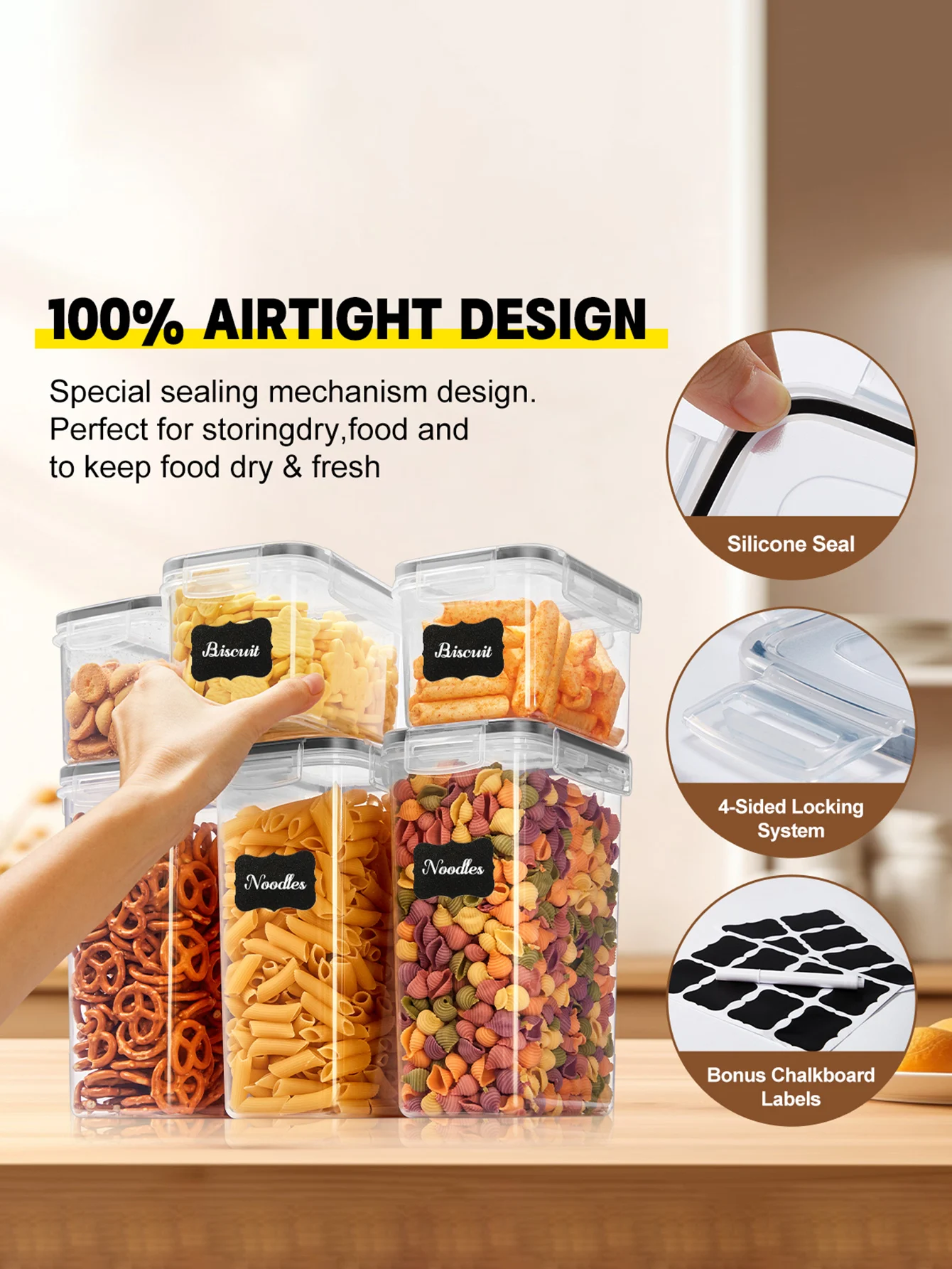 24/48pcs, Sealed Food Storage Containers with Lids - Image 4