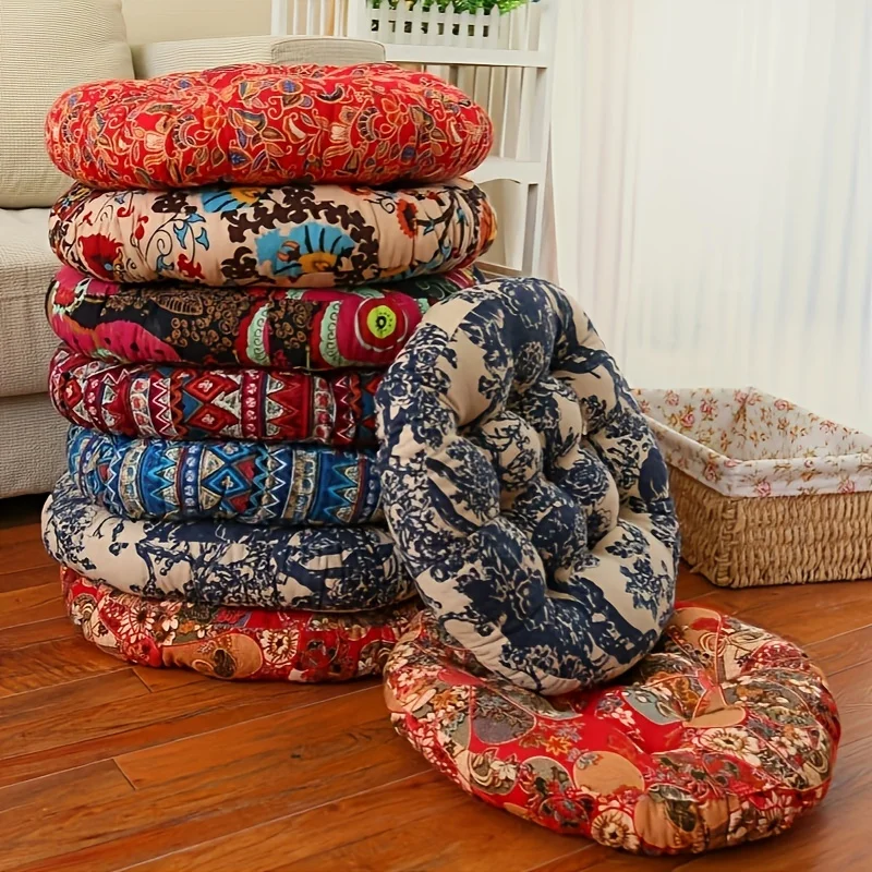 Round Floor Cushion Pillow  Machine Washable - Image 4