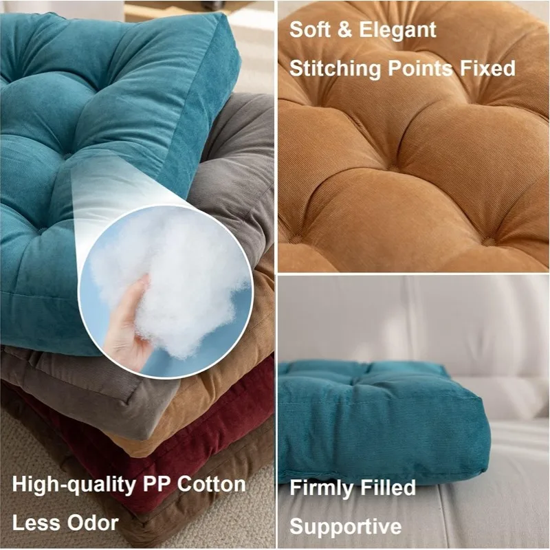 Floor Pillow Square Seating Cushion - Image 6