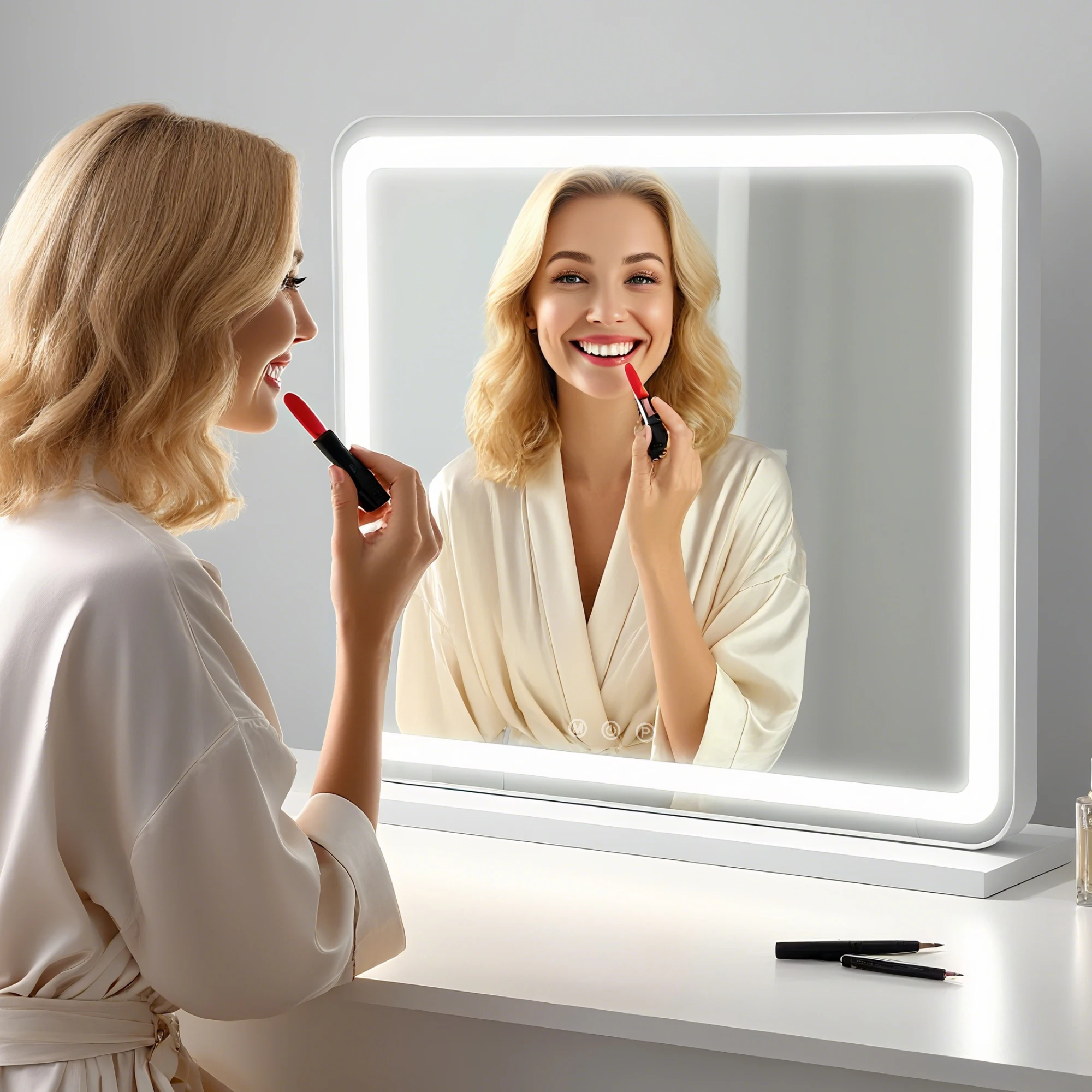 LED Vanity Mirror with Lights Dimmable 3 Color Modes Memory Function - Image 4