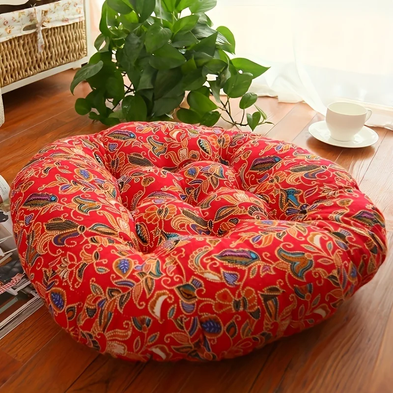 Round Floor Cushion Pillow  Machine Washable - Image 2