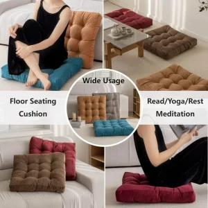 Floor Pillow Square Seating Cushion - Thumbnail Image 5