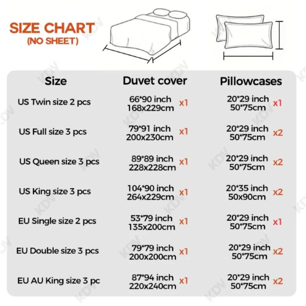 3D Rose Floral Duvet Cover Set Queen Size Quilt Cover and Pillowcases - Image 6